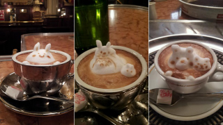 Illustration for article titled Geeky Caffè Latte Art Goes 3D, Continues To Blow Minds